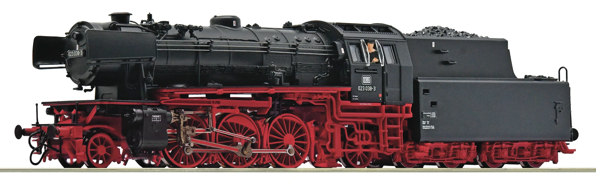 Roco 70252 Dampflokomotive 023 038-3 DB Sound