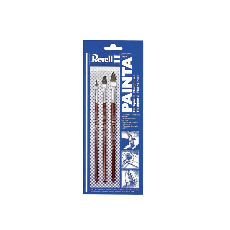 Revell 29610 Painta Flachpinsel-Set 