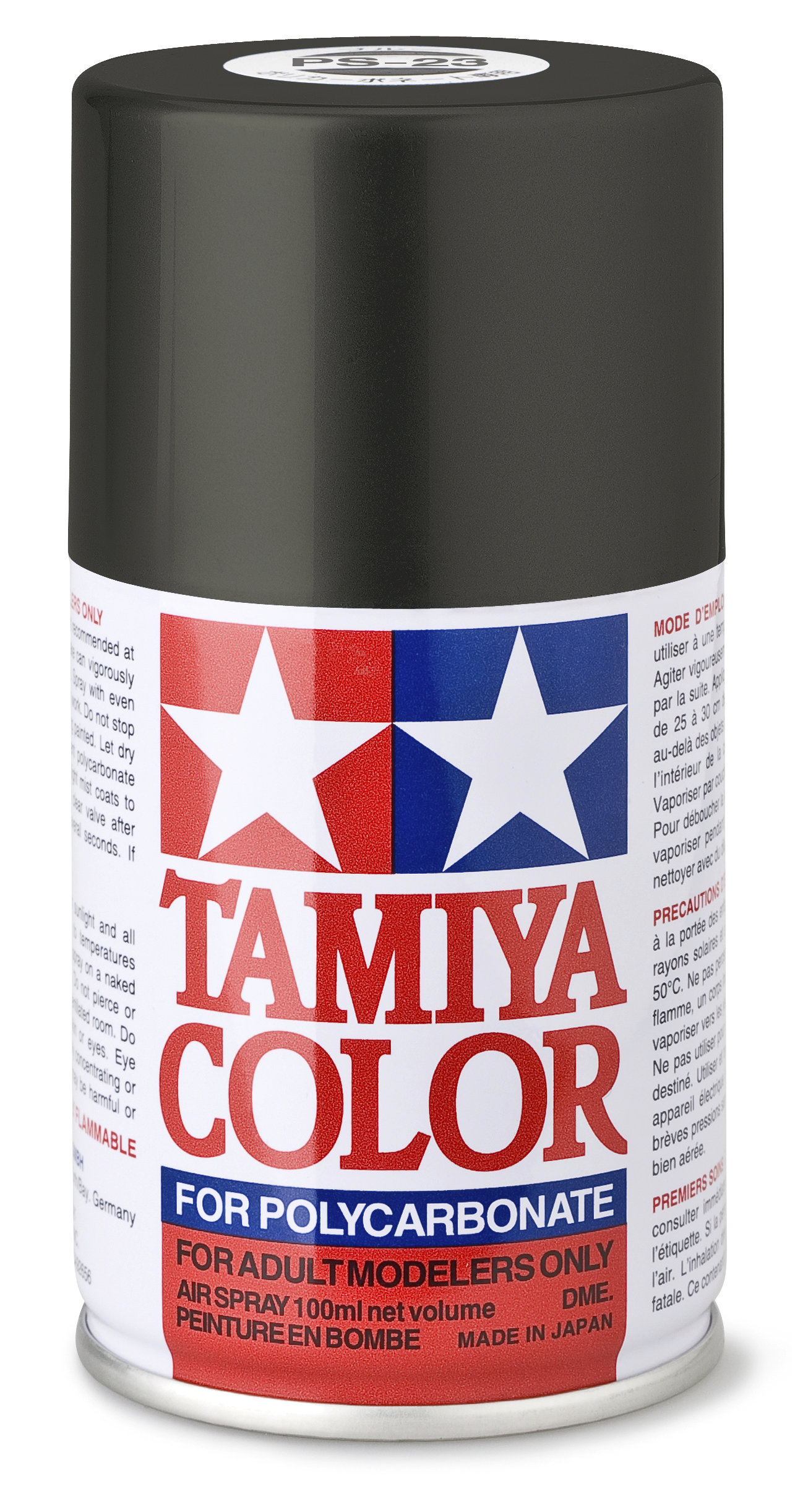 TAMIYA 300086023 PS 23 GUN METAL Polycarb. 100ml