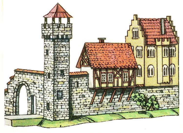 Faller 109923 H0 B-923 Stadtmauer Retro Modell