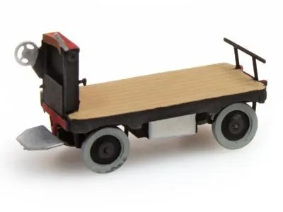 Artitec 387.31-BK Elektrische Bahnsteigkarre schwarz