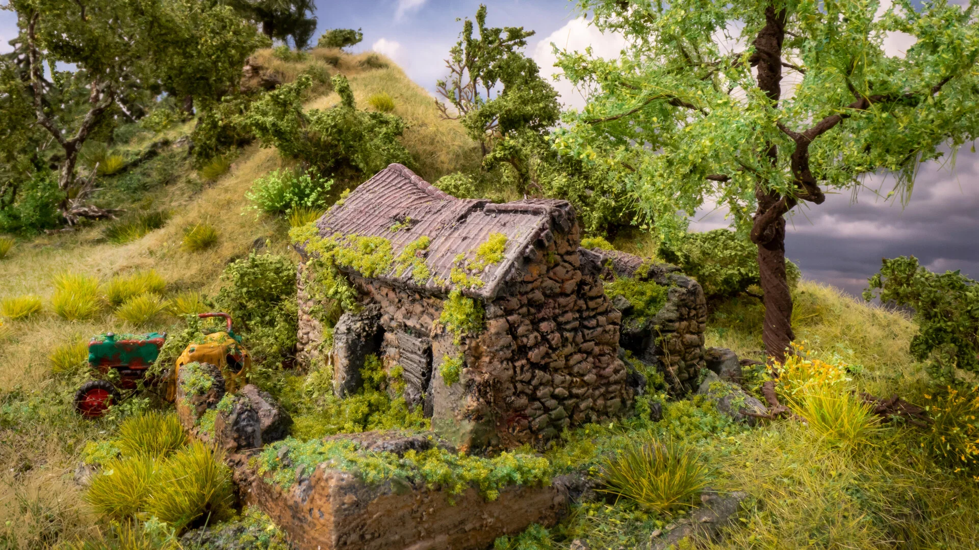 NOCH 60761 Vergessener Ort Gebäuderuine