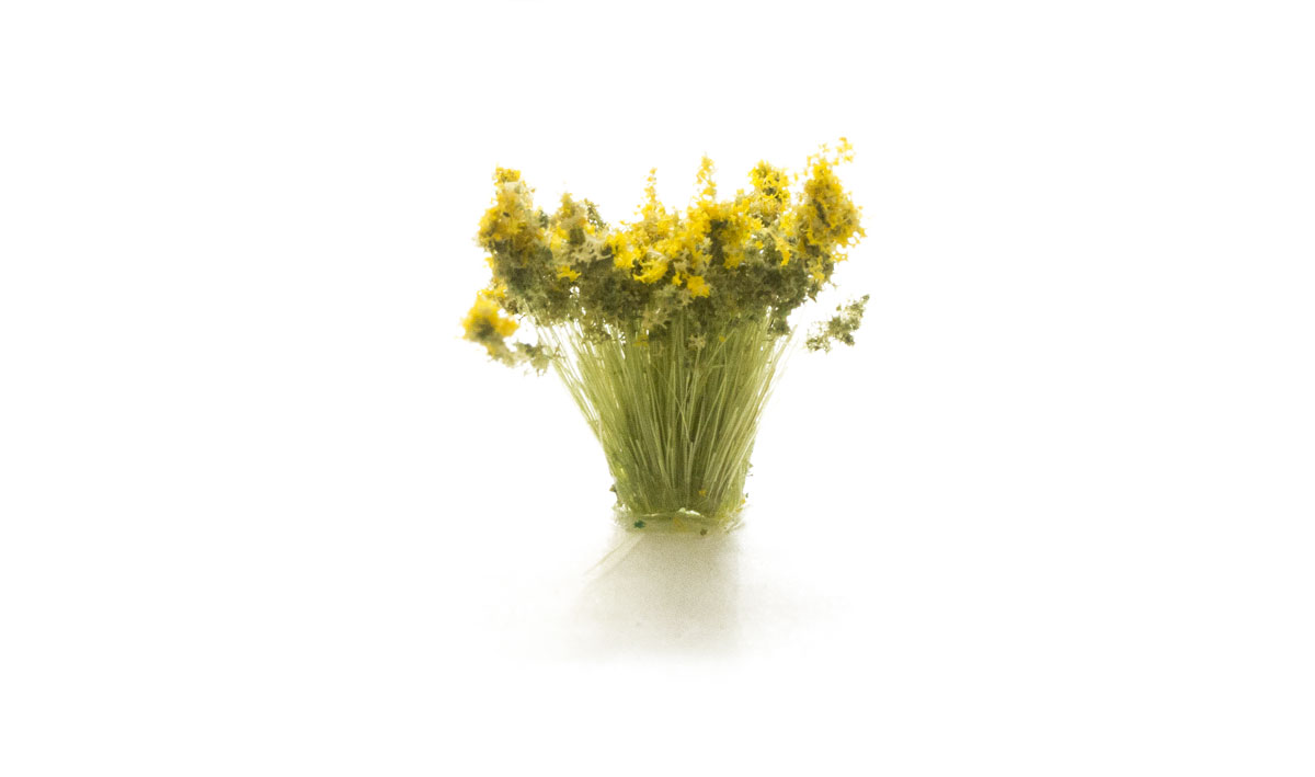 Woodland Scenics FS776 Gräserbüschel hellgrün gelb-blühend Peel 'n' Place® Tufts light Yellow Seeding Light Green Prairie Grass