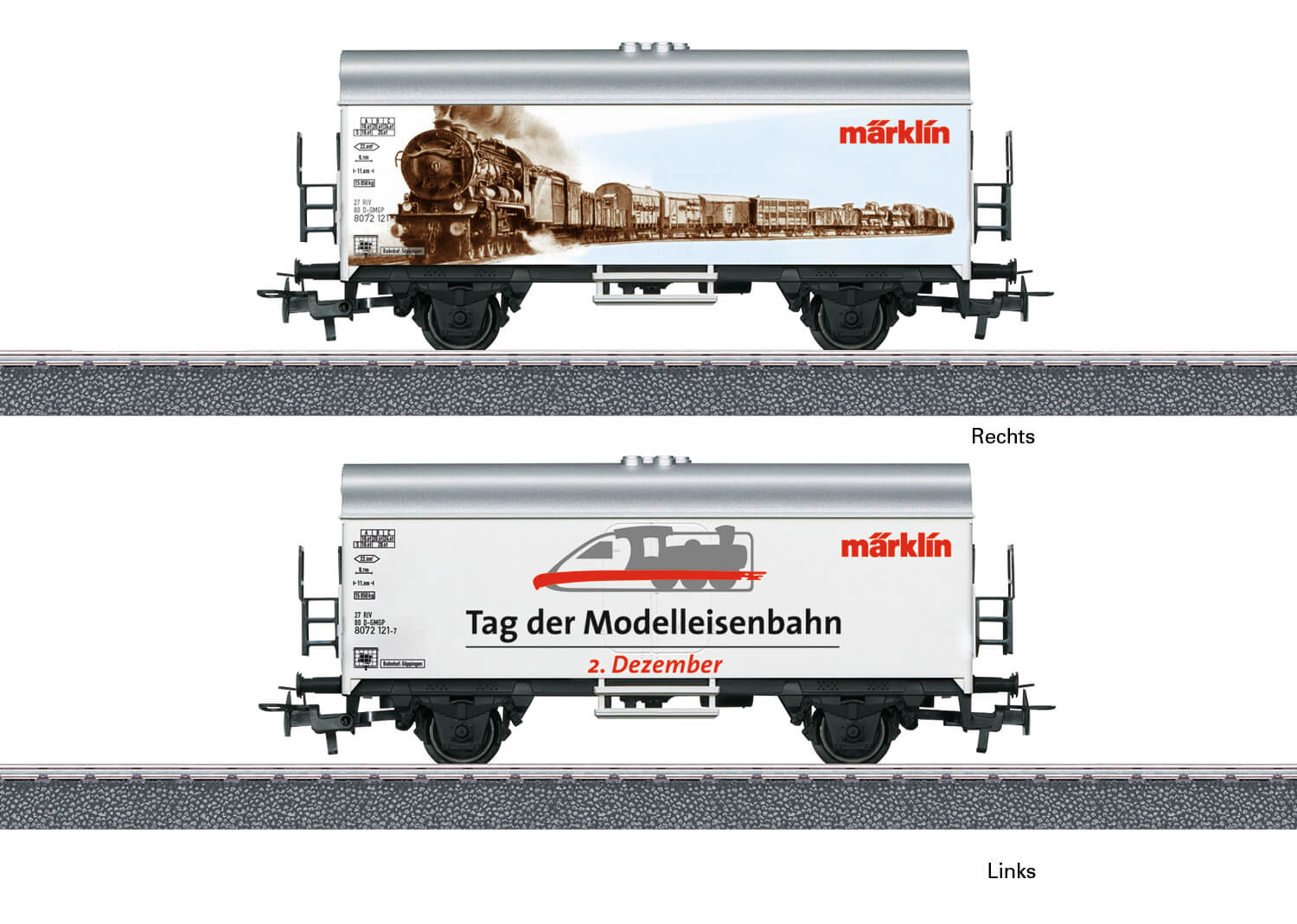 Märklin 44240 Kühlwagen Internationaler Tag der Modelleisenbahn 2018