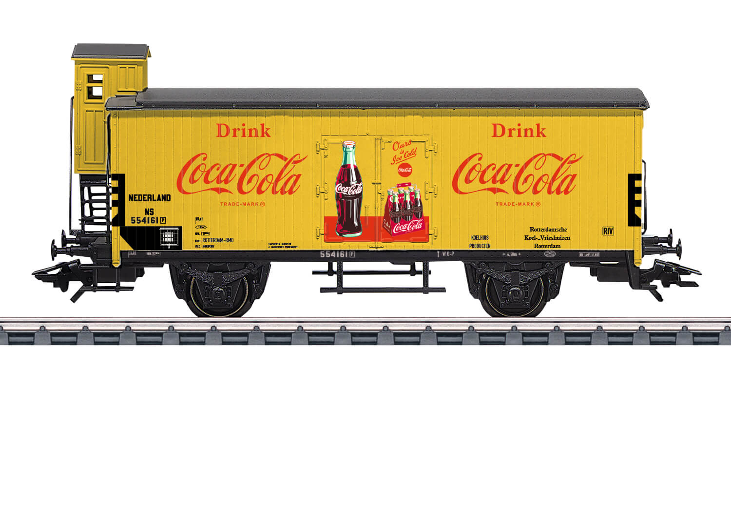 Märklin 48936 H0 Gedeckter Güterwagen G 10 mit Bremserhaus Coca-Cola®