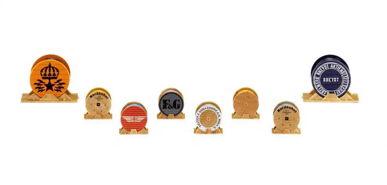 Wiking 001831 Zubehörpackung Kabeltrommeln