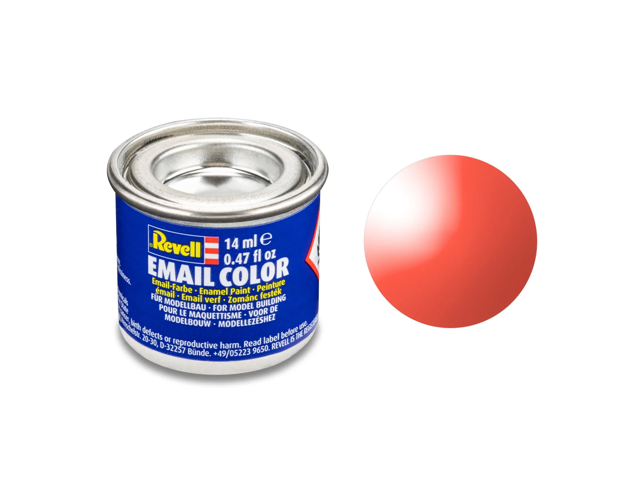Revell 32731 Email Color Rot klar 14 ml 