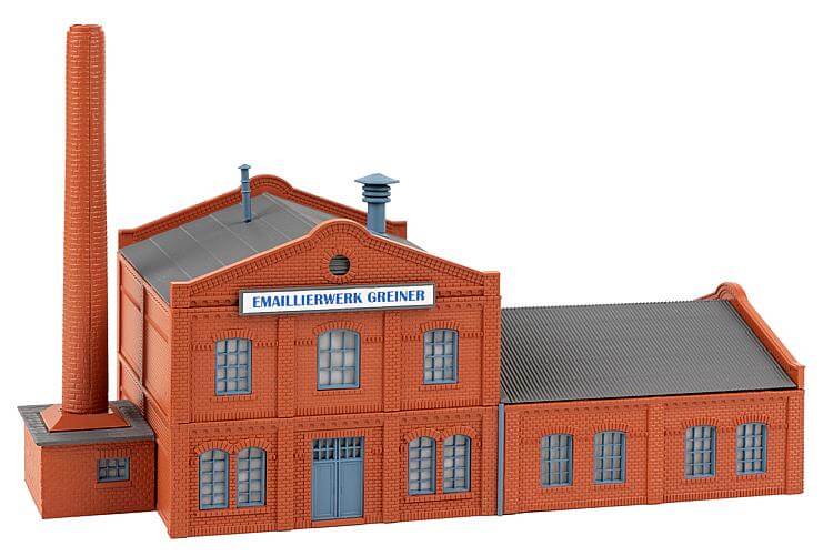 Faller 222219 Spur N Fabrik mit Backsteinfassade