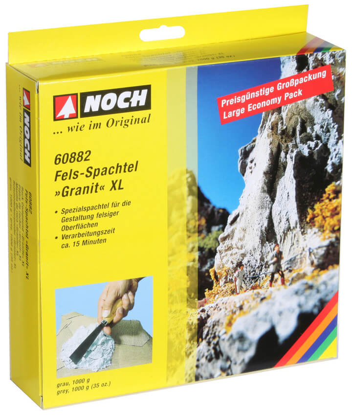 NOCH 60882 Fels-Spachtel XL Granit 