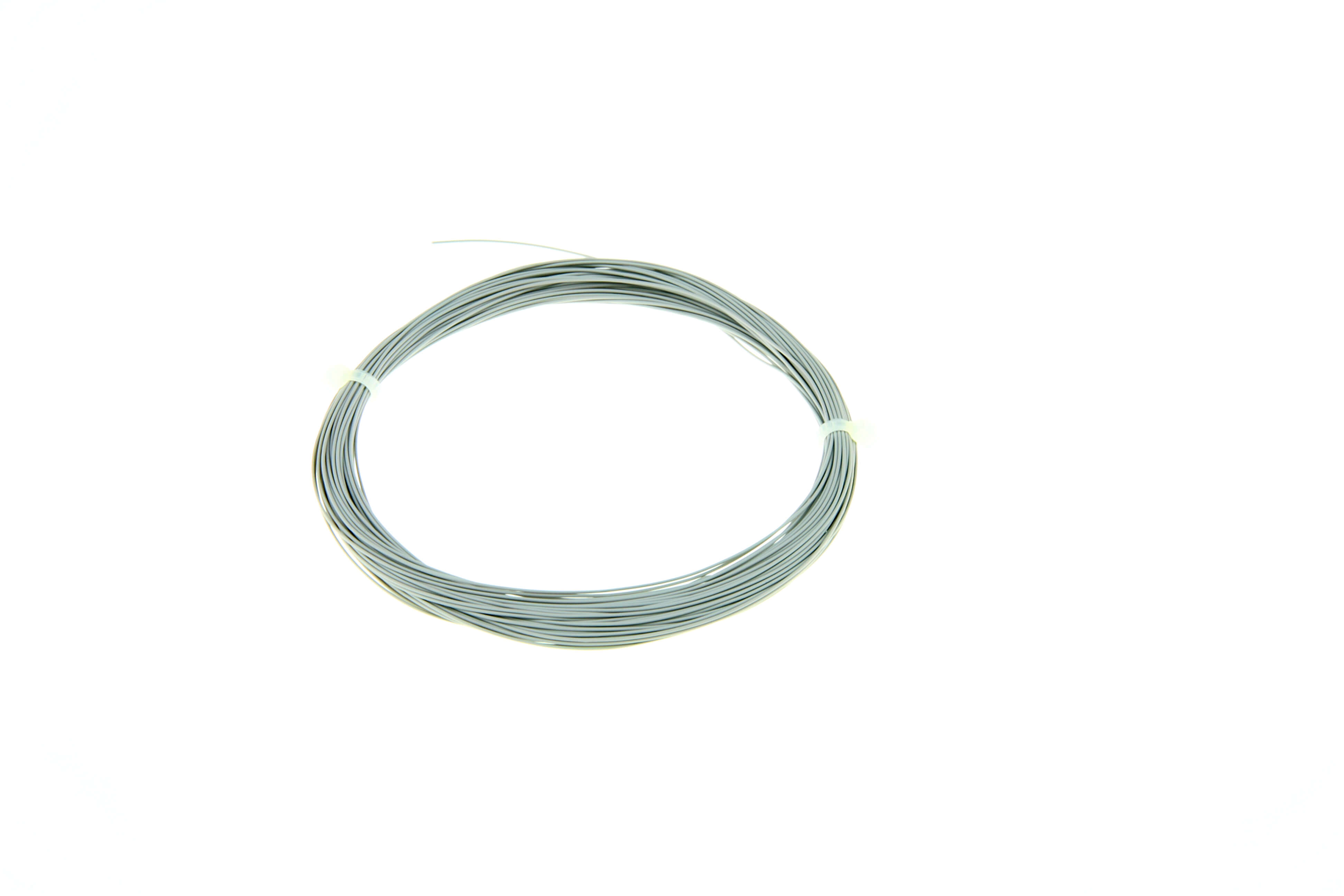 ESU 51946 Hochflexibles Kabel, Durchmesser 0,5mm, AWG36, 10m Wickel, Farbe grau