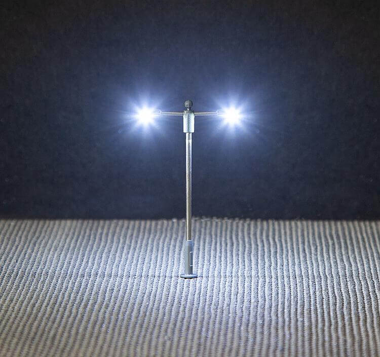Faller 272123 Spur N LED-Straßenbeleuchtungen Ansatzleuchten 3 Stück