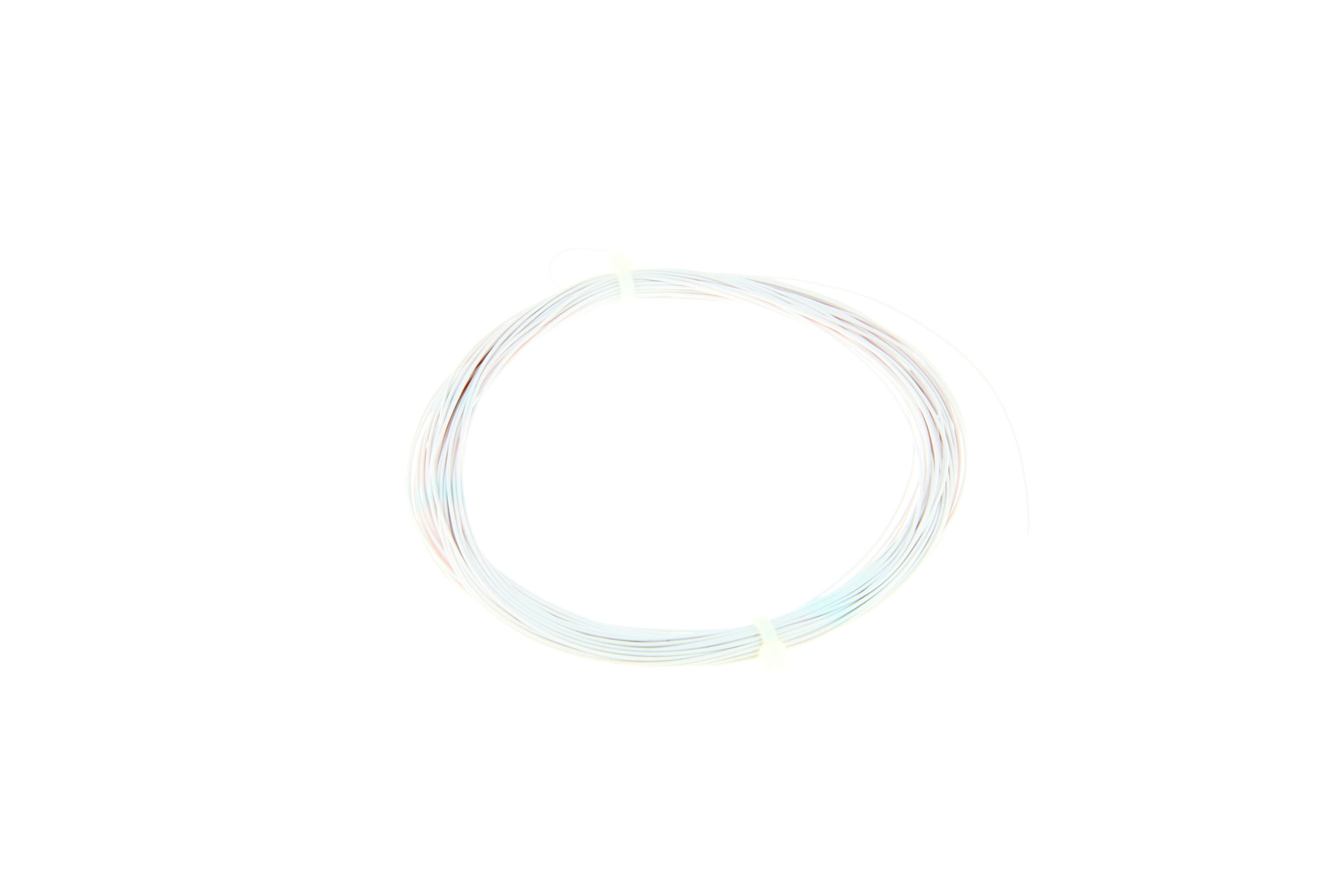 ESU 51940 Hochflexibles Kabel, Durchmesser 0,5mm, AWG36, 10m Wickel, Farbe weiss