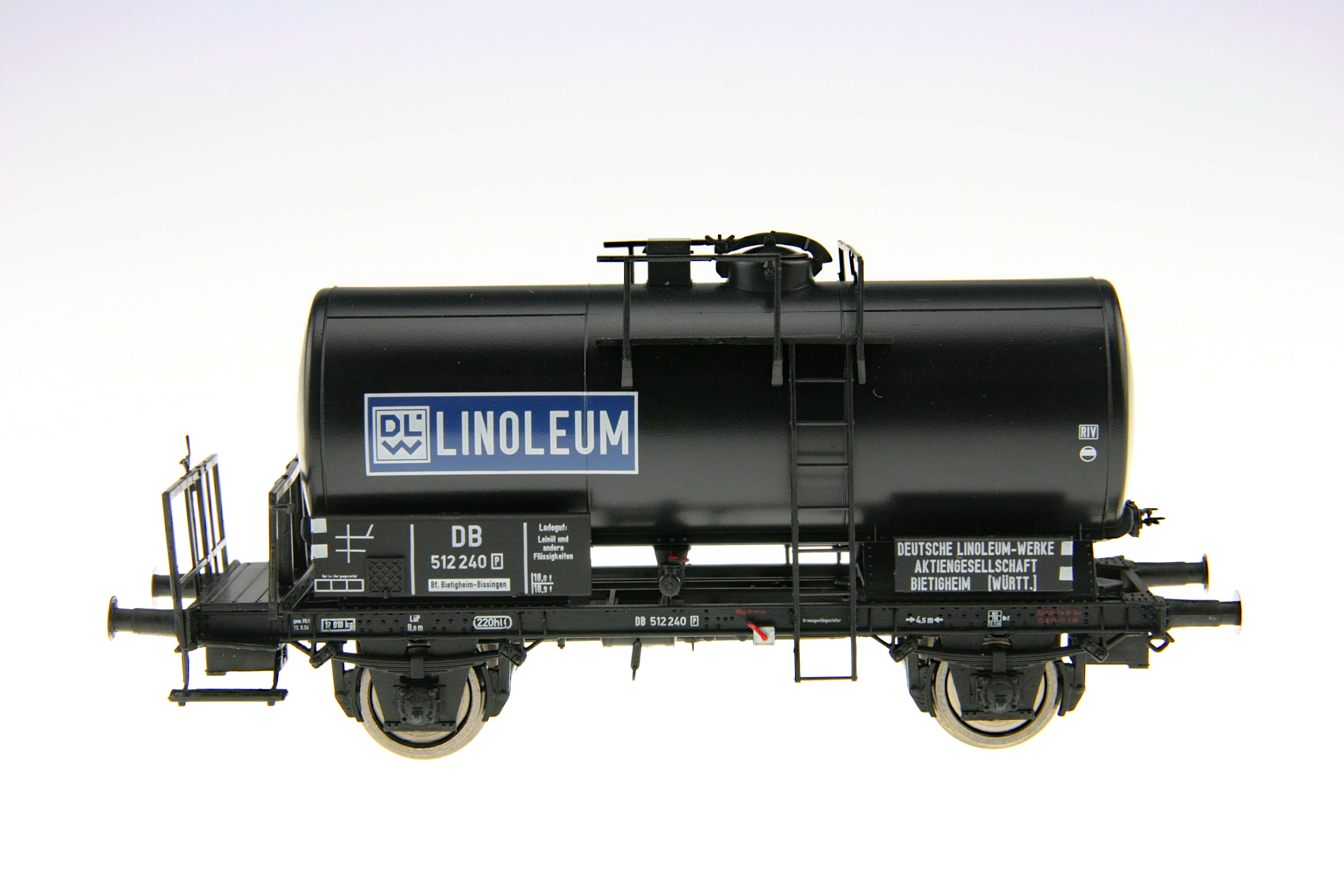 BRAWA 48896 2-achsiger Kesselwagen "Linoleum" der DB