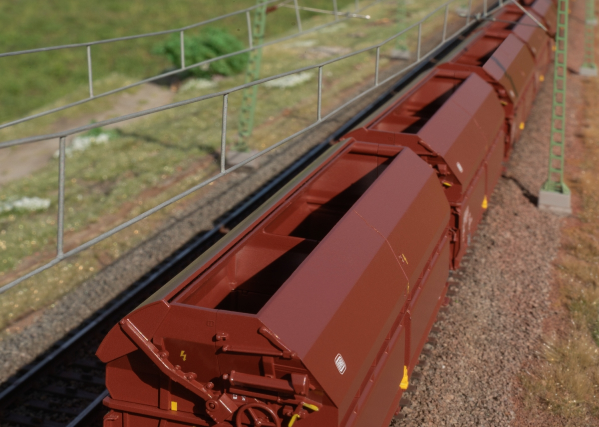 Märklin 00730 Display Schwenkdachwagen Bauart Tals 968