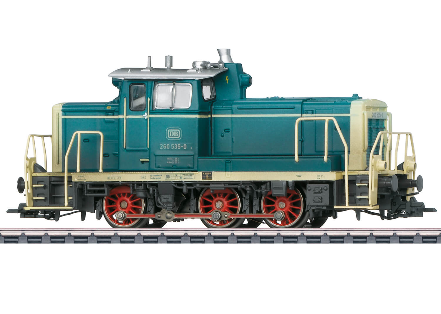 Märklin 39690 H0 Diesellokomotive Baureihe 260 dezent gealtert