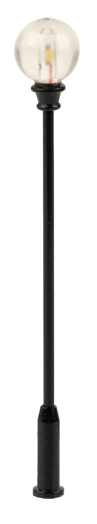 Faller 180213 LED-Parklaterne, Kugel-Aufsatzleuchte, warmweiß