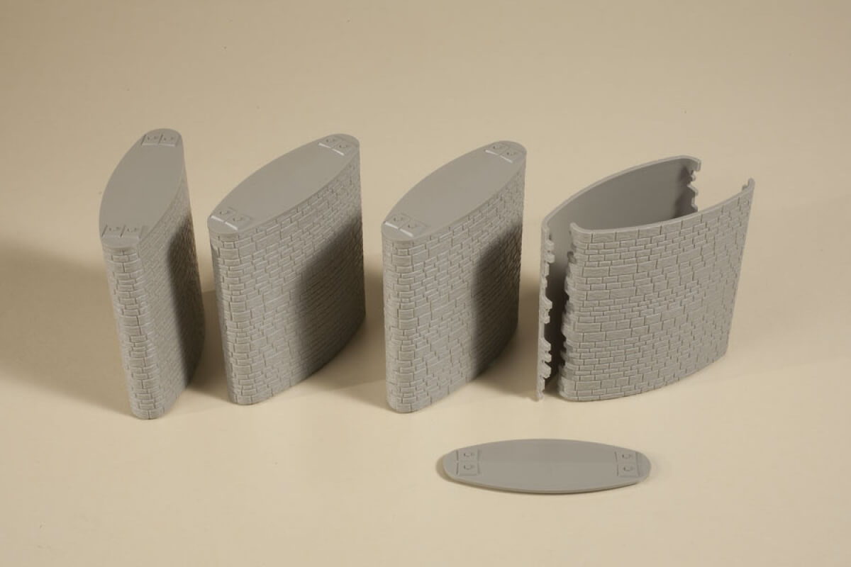 Auhagen 48657 H0 Brückenpfeiler oval