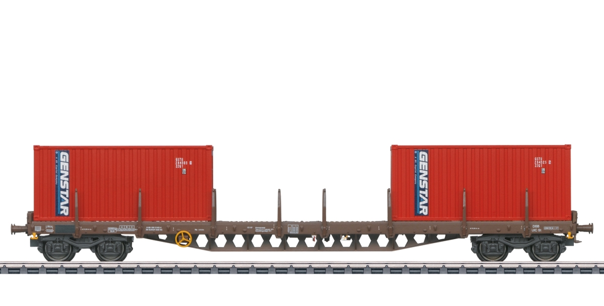 Märklin 47157 Containerwagen Rs DSB Rungenwagen