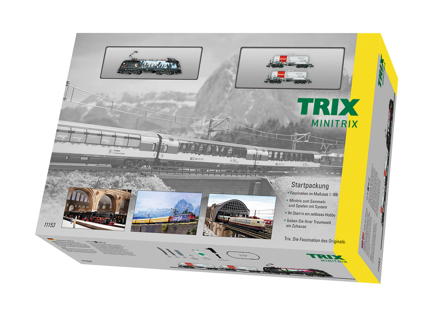 Minitrix 11153 Startpackung "Güterzug" Taurus MRCE