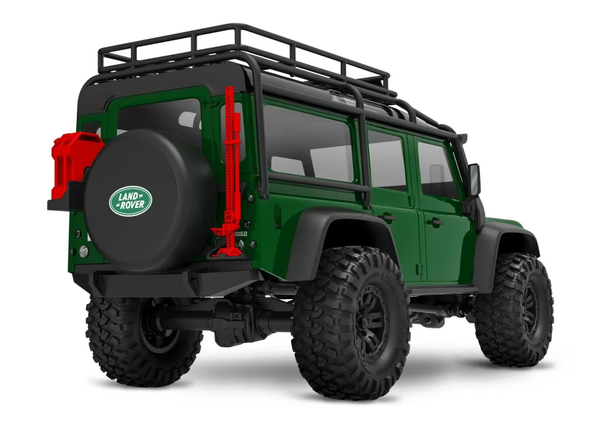TRAXXAS® 97054-1GRN TRX-4M Land Rover Defender, grün, RTR, 4WD inkl. Akku und Lader 1/18