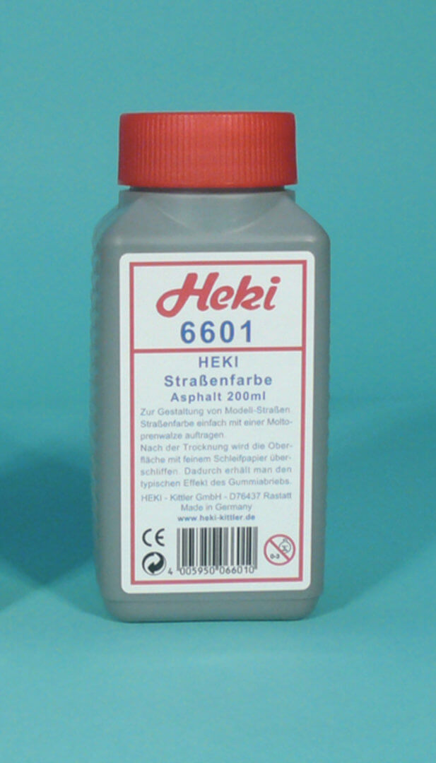 Heki 6601 Straßenfarbe Asphalt 200 ml