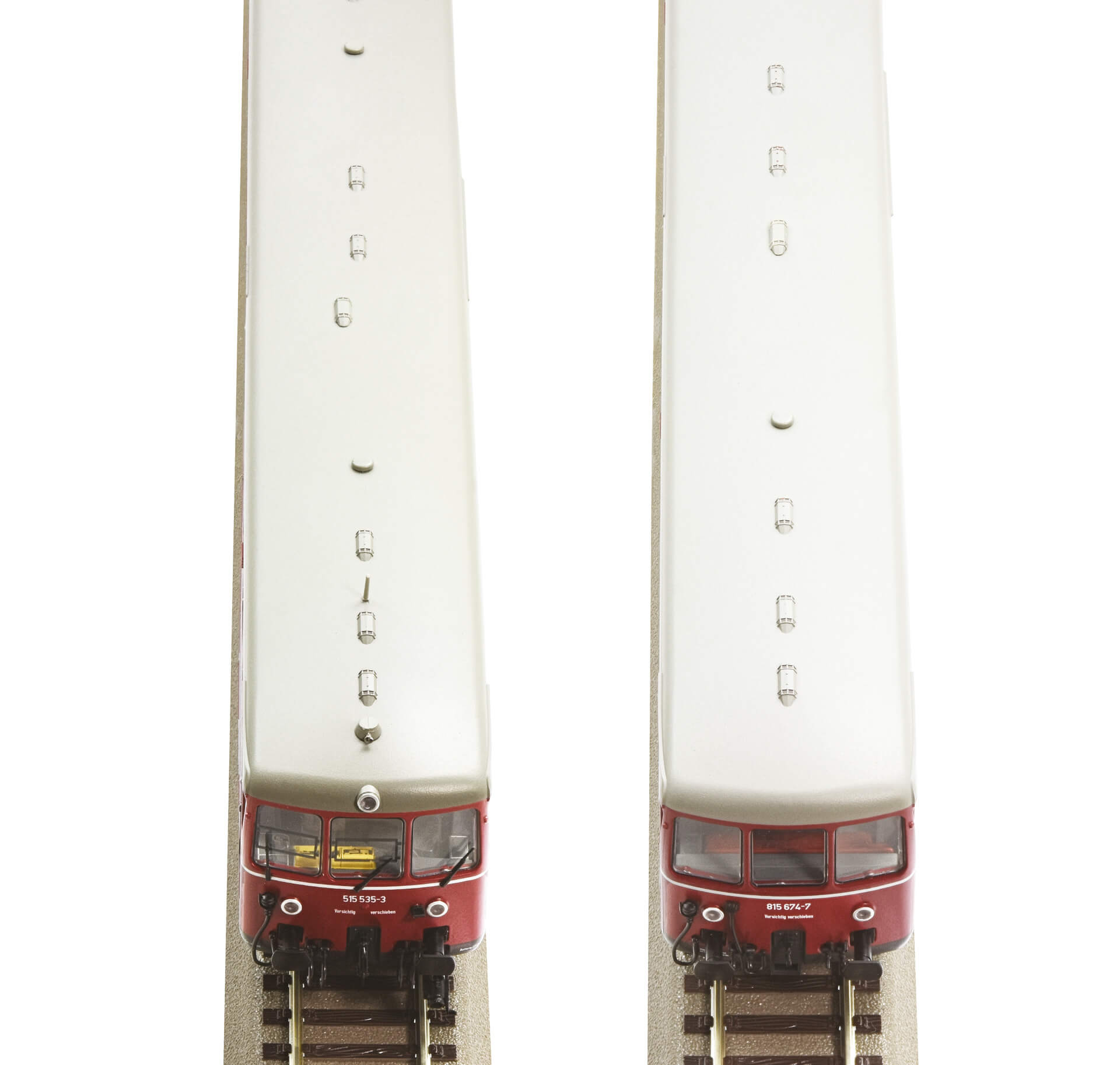 Roco 72080 H0 Akkutriebwagen BR 515 mit Steuerwagen der DB