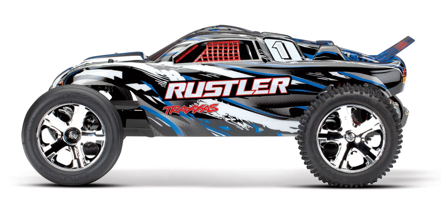 TRAXXAS® 37054-1BLUEX Rustler XL-5® blau
