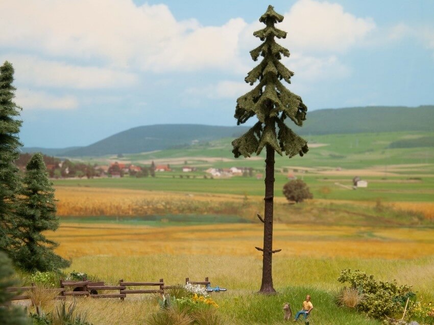 Noch 21927 H0 Hochstamm-Wetterfichte 18,5 cm hoch