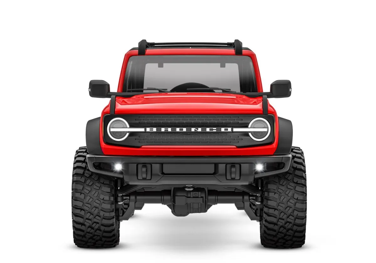 TRAXXAS® 97074-1RED TRX-4M Ford Bronco Rot RTR 4WD Akku Lader