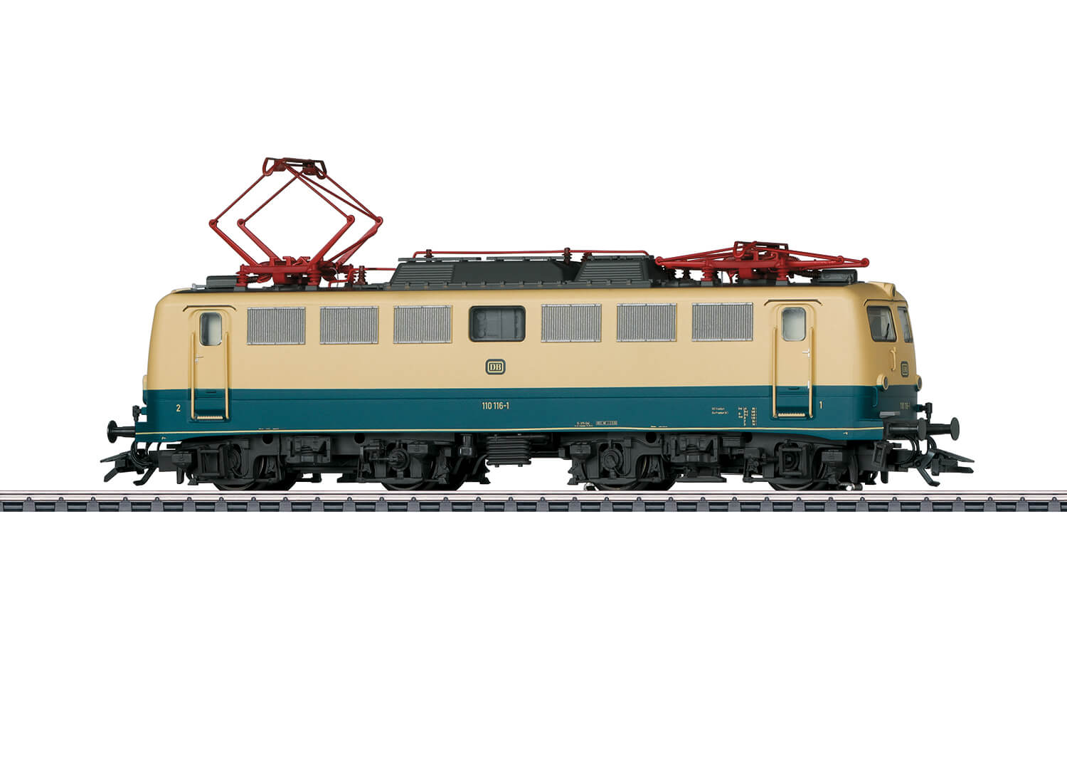 Märklin 37110 Elektrolokomotive Baureihe 110.1 E 10 mit Sound und digital Heb- und senkbaren Stromabnehmern