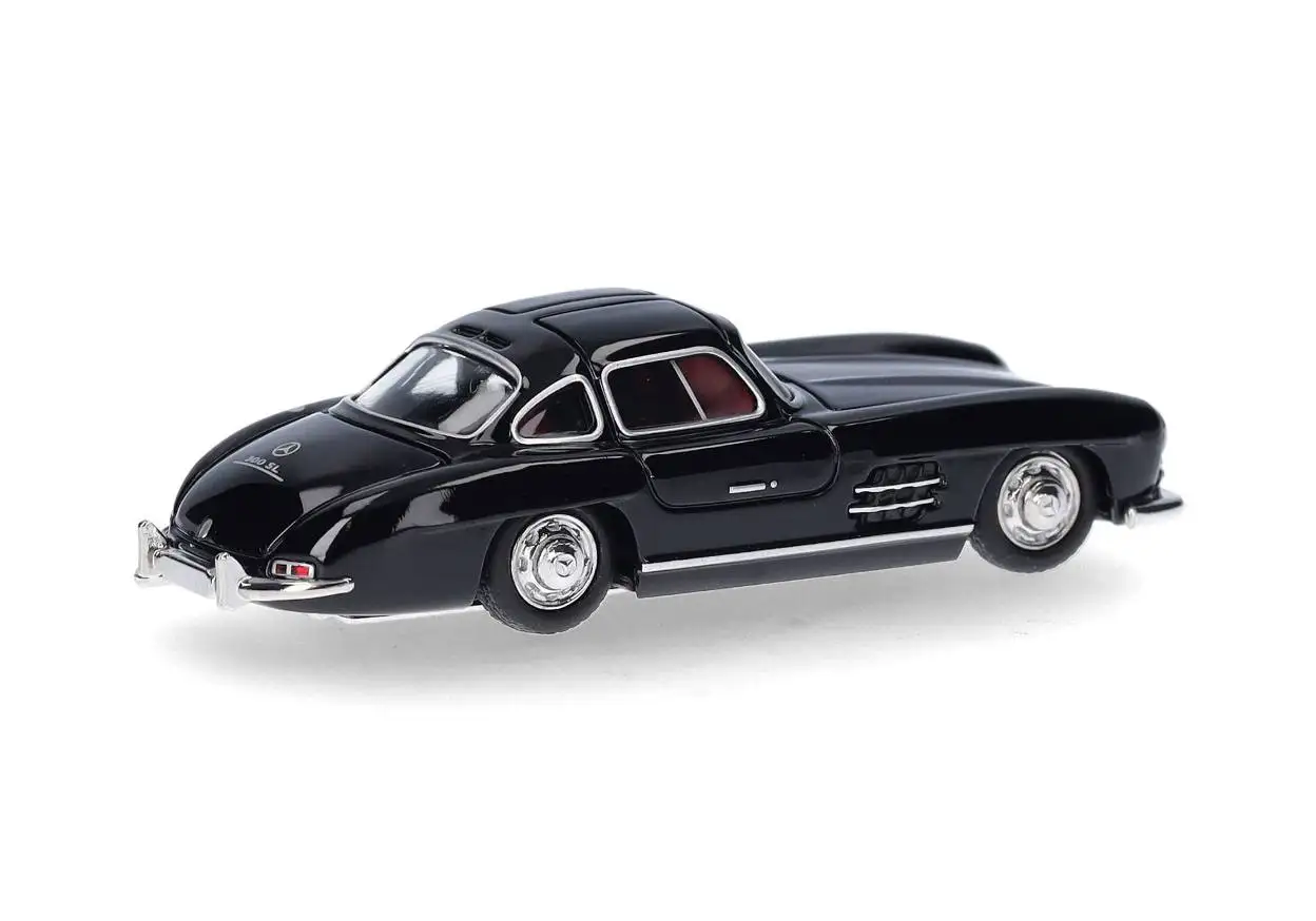 Herpa 421089 Mercedes-Benz 300 SL Flügeltürer schwarz