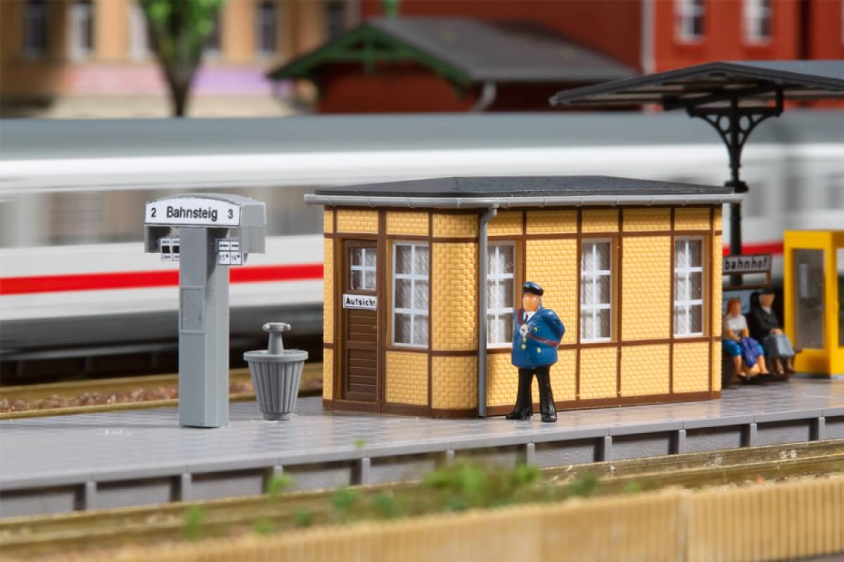 Auhagen 14484 Spur N Bahnhofsausstattung
