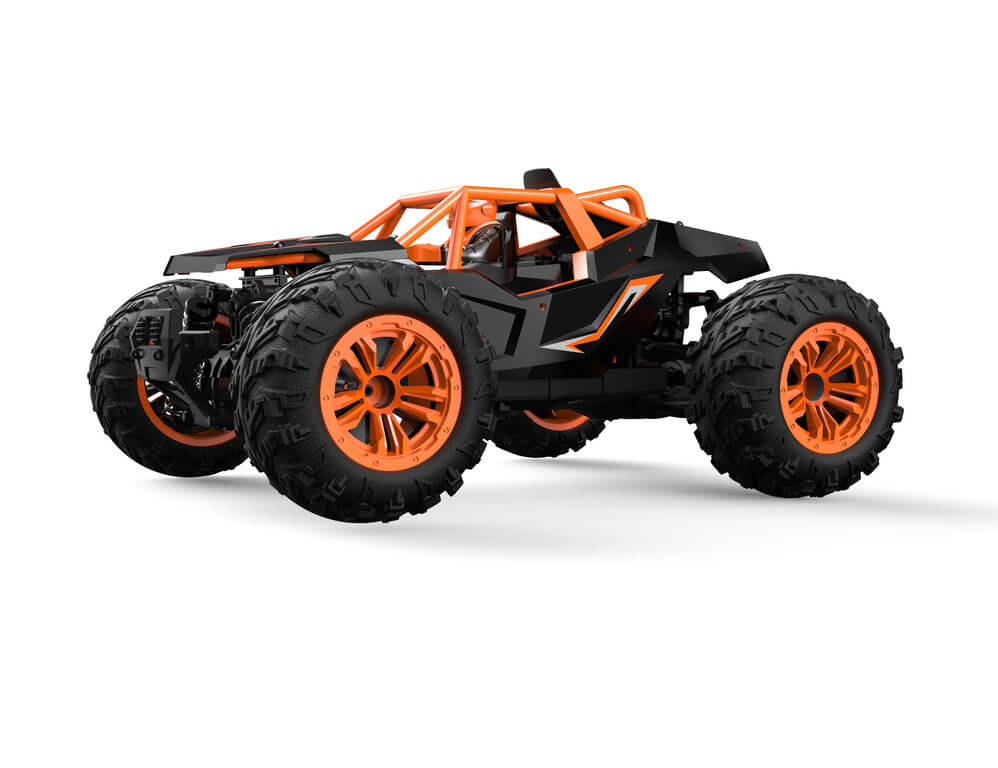 drive & fly Models 3158 DF-Fun-Racer 1:14 4WD RTR Orange 