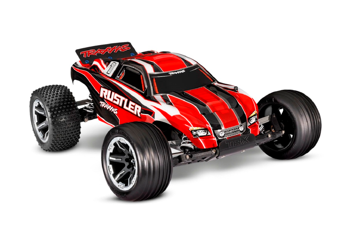 TRAXXAS® 37054-8RED Rustler XL-5® 2WD rot