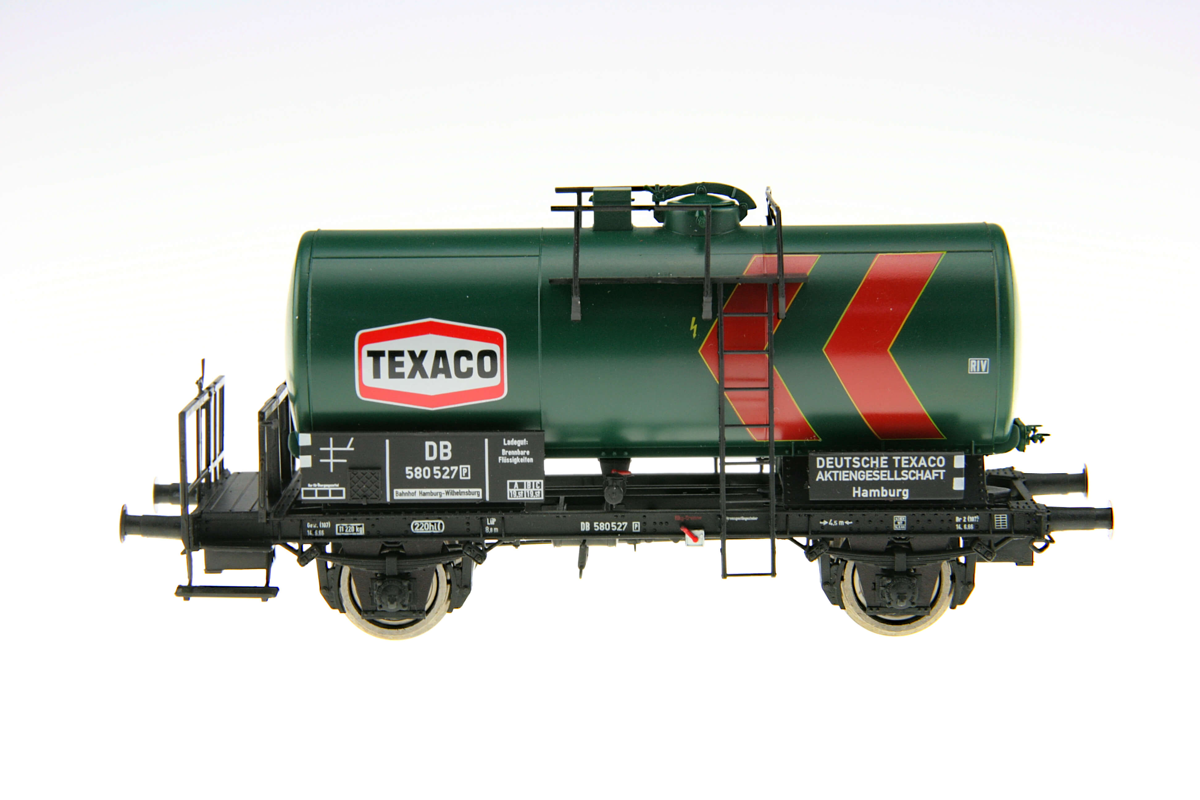 BRAWA 49200 2-achsiger Kesselwagen "Texaco" der DB