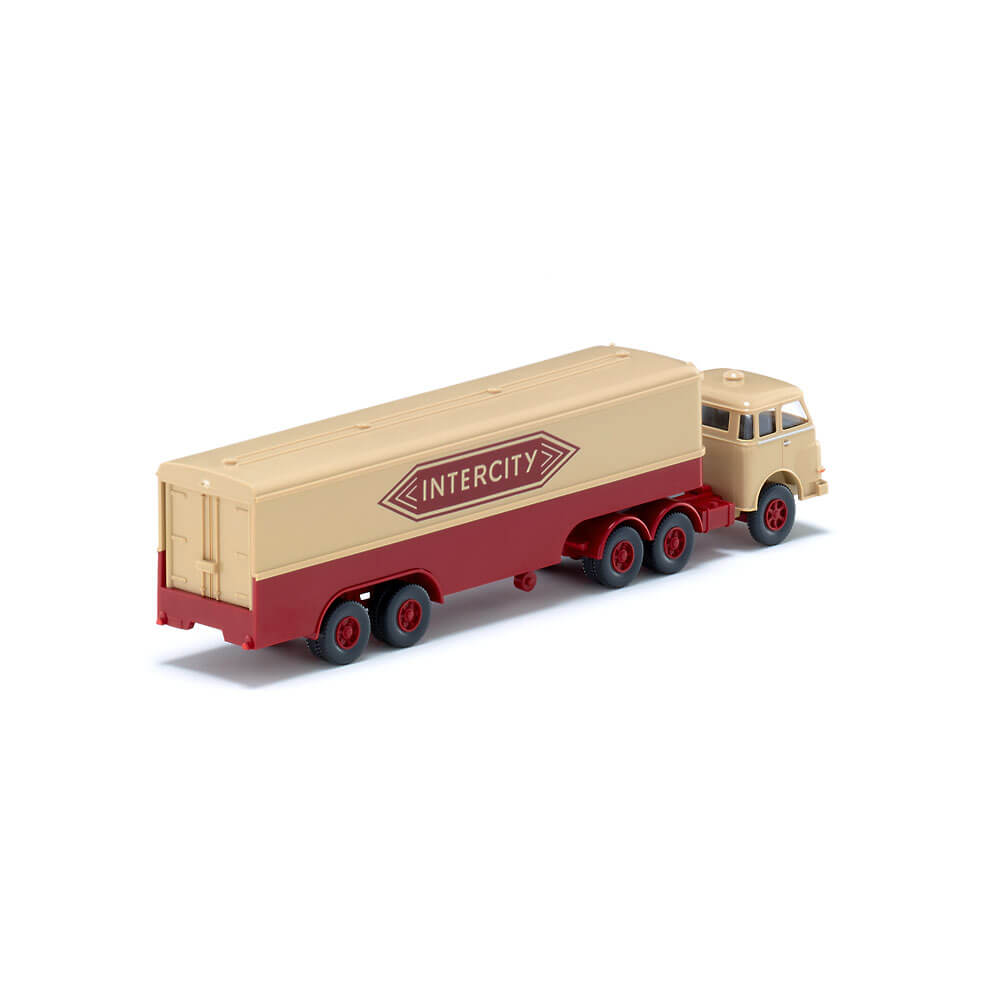 Wiking 051325 MAN Pausbacke Koffersattelzug Intercity