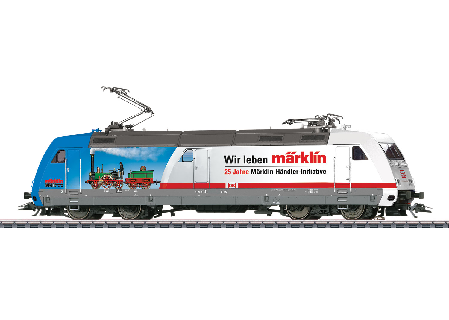 Märklin 39374 Schnellzuglokomotive Baureihe 101 "Wir leben Märklin"