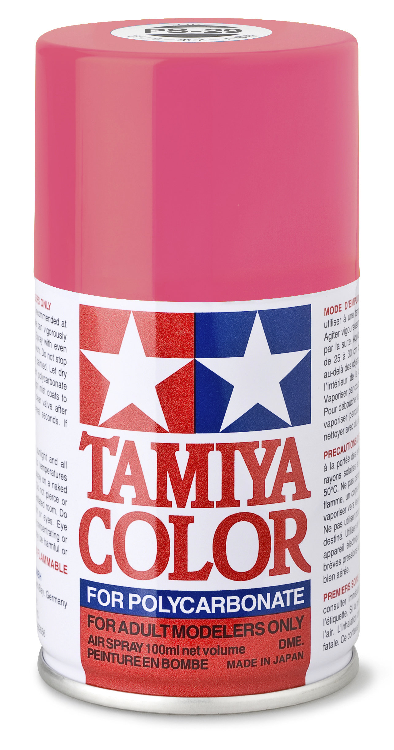 TAMIYA 300086029 PS 29 NEON-ROSA Polycarbonat 100ml