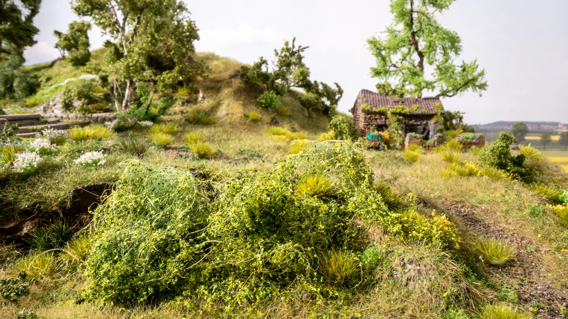 NOCH 07310 PROFI Buschwerk mittelgrün 40 g