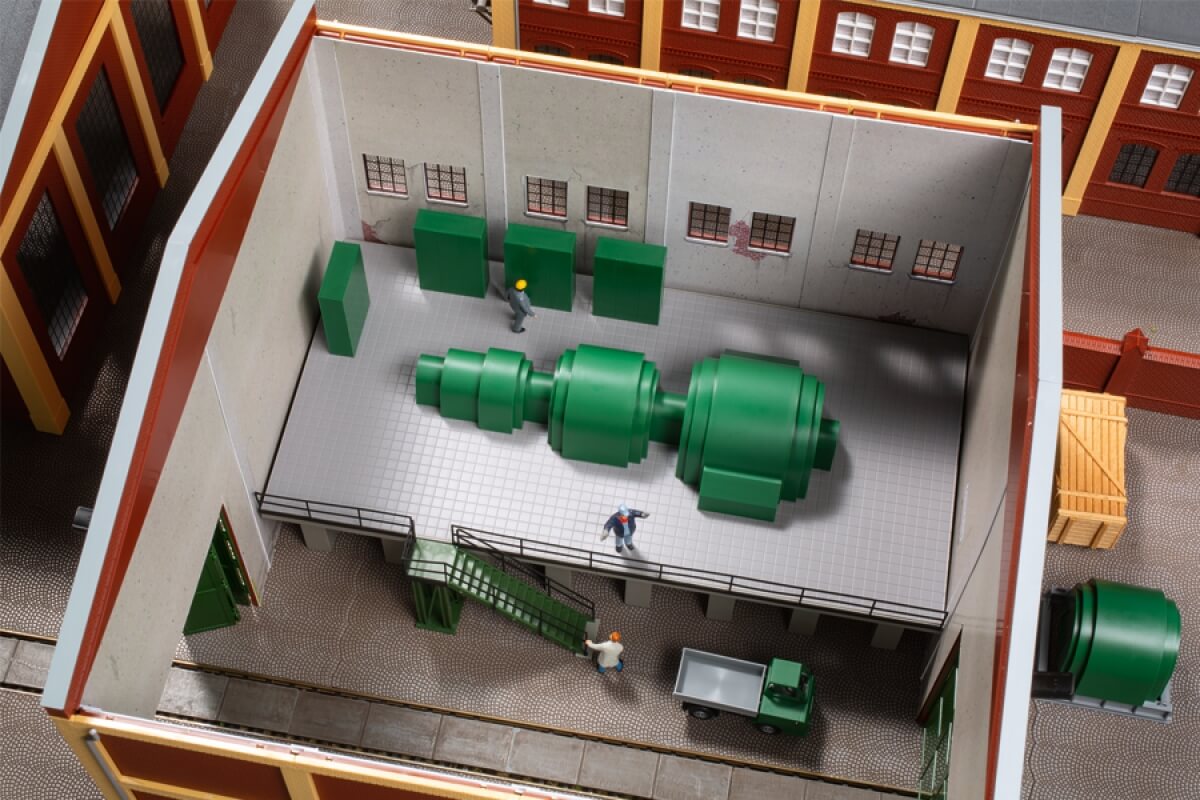 Auhagen 11458 H0 Umformerwerk mit Inneneinrichtung