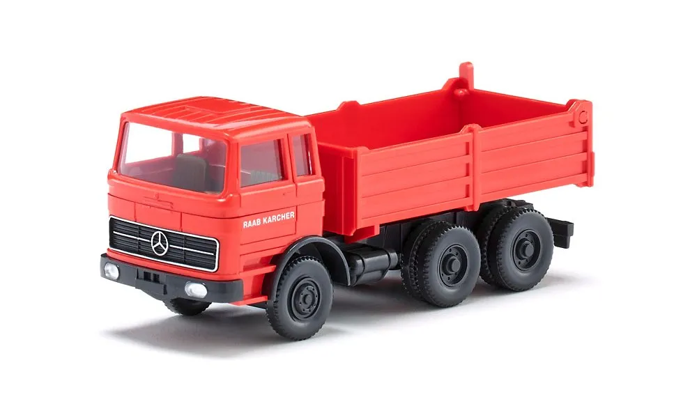 Wiking 067312 Mercedes Benz Hochbordkipper Raab Karcher