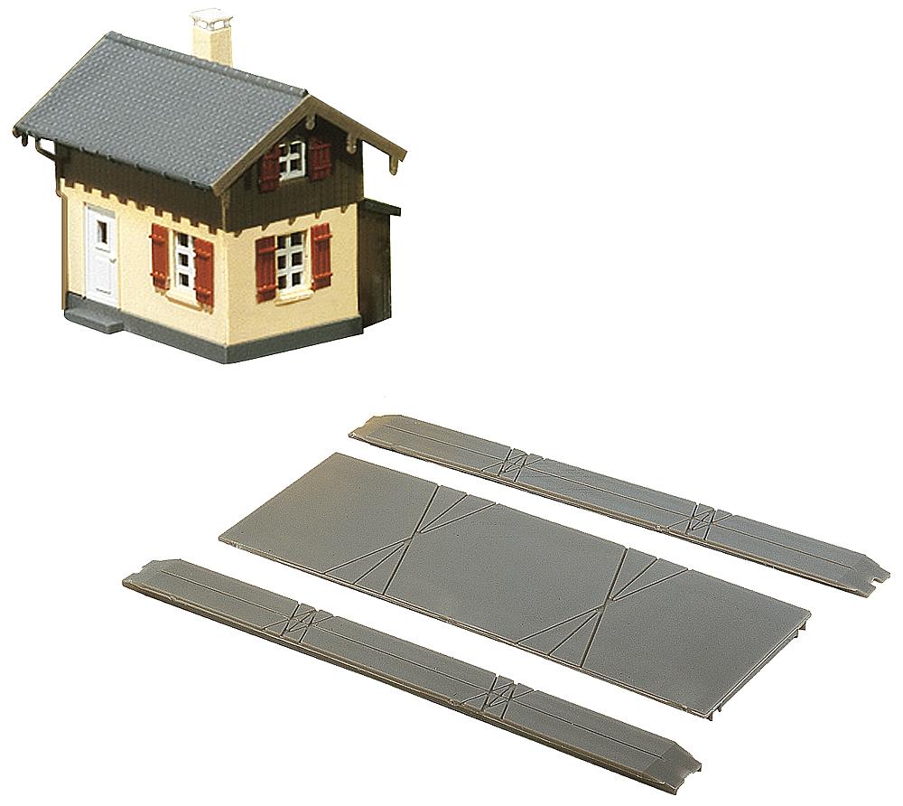 Faller 222169 Beschrankter Bahnübergang