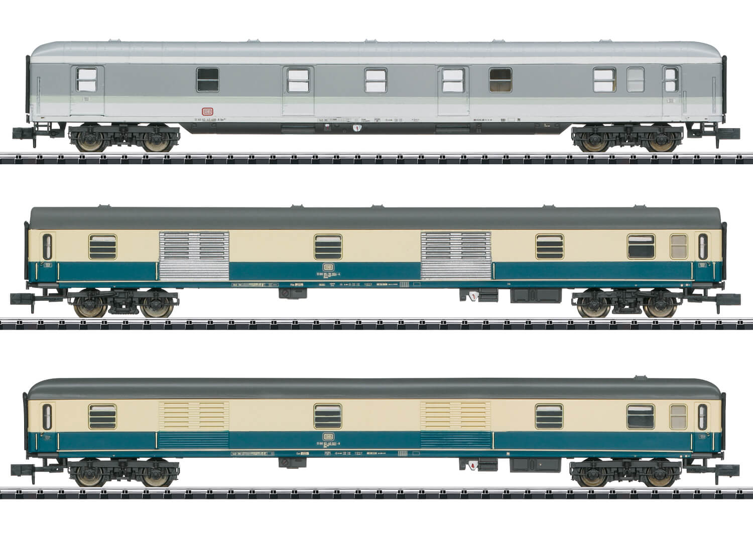 Minitrix 15424 Spur N Wagen-Set "ExprD 14117"