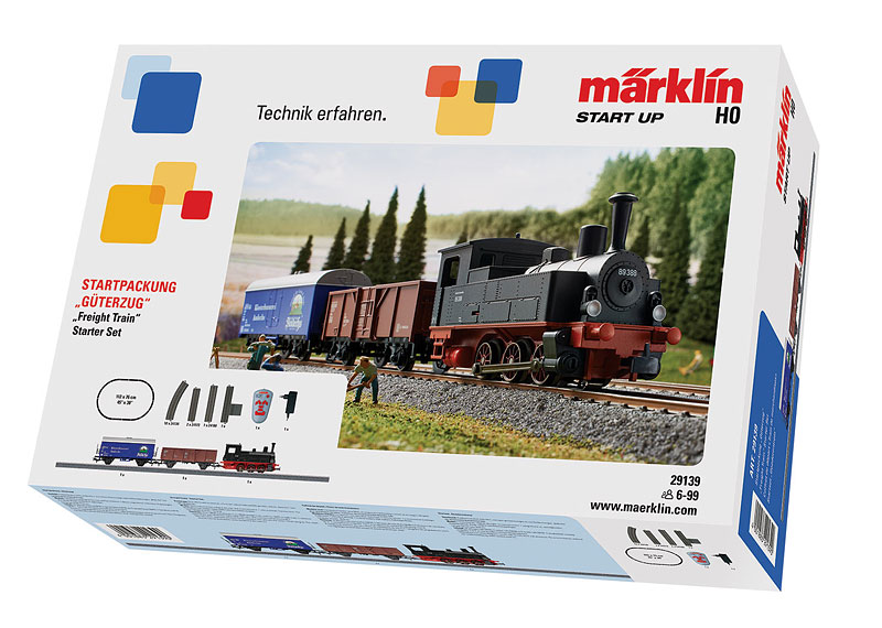 Märklin Start up Starpackung Güterzug BR 89.3