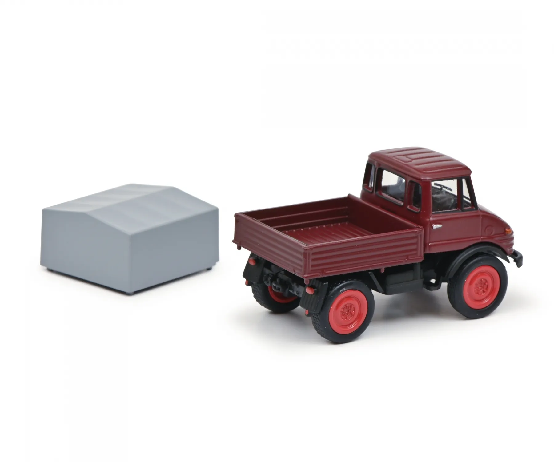 Schuco 452660900 Unimog U406 rot Mercedes Benz