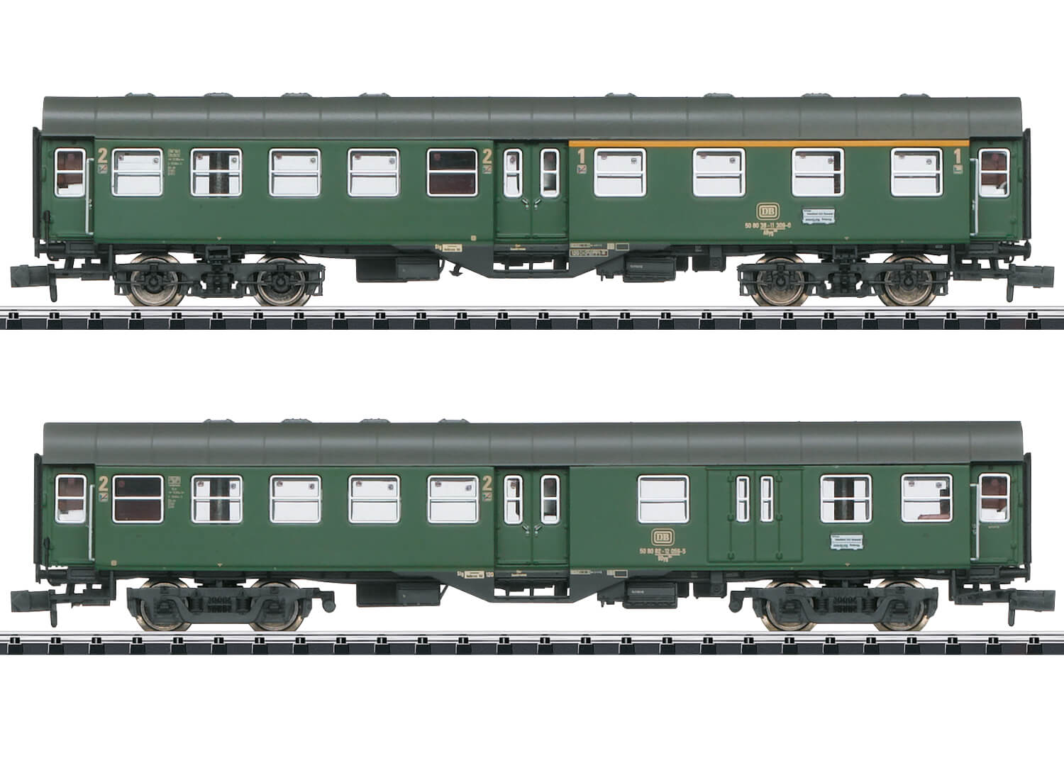 Minitrix 15077 Spur N Nahverkehrswagen-Set "Umbauwagen"