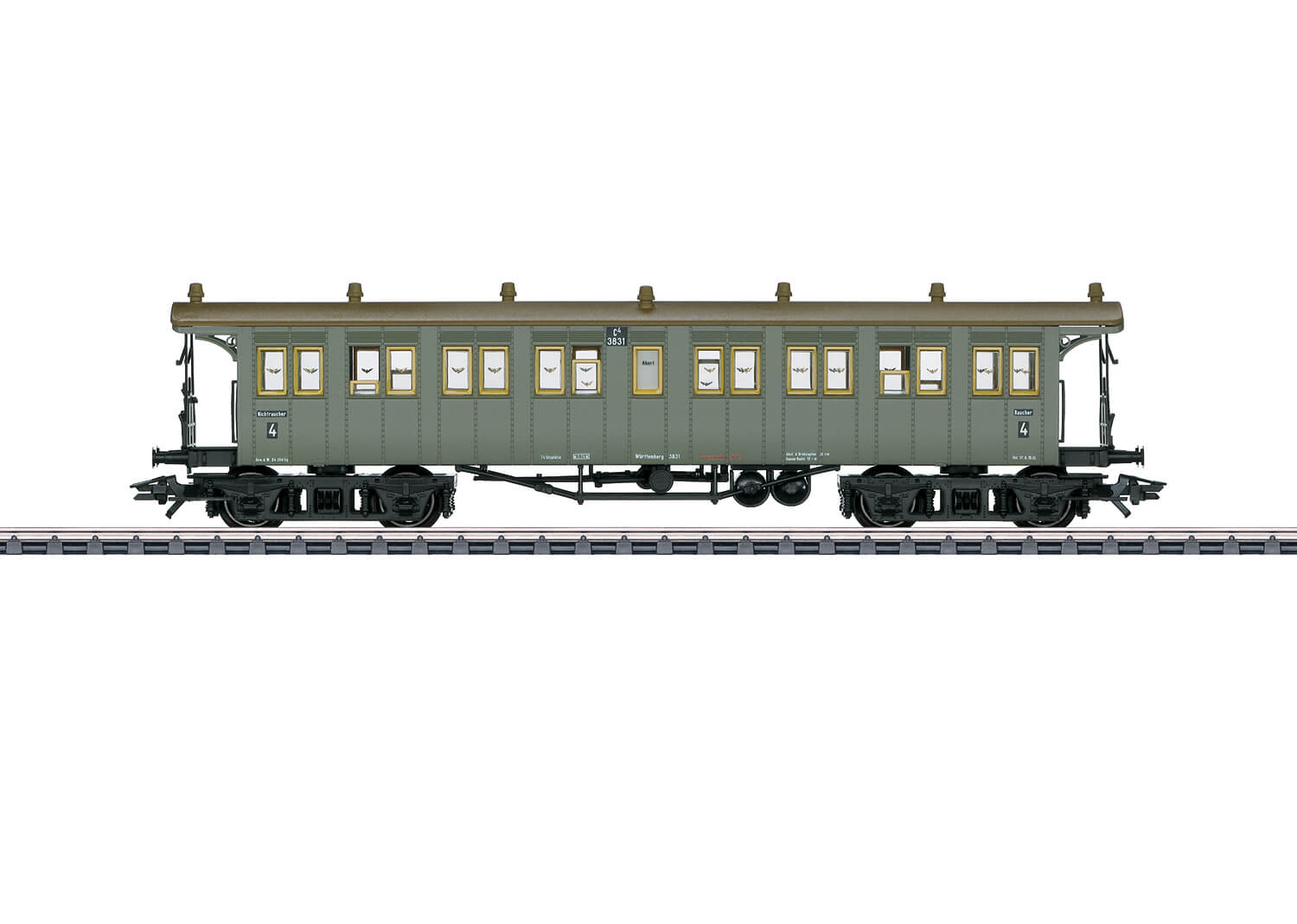 Märklin 42144 Württembergischer Sitzwagen 4. Klasse C4