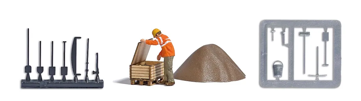 Busch 7967 Gleisbauarbeiter Epoche 5 