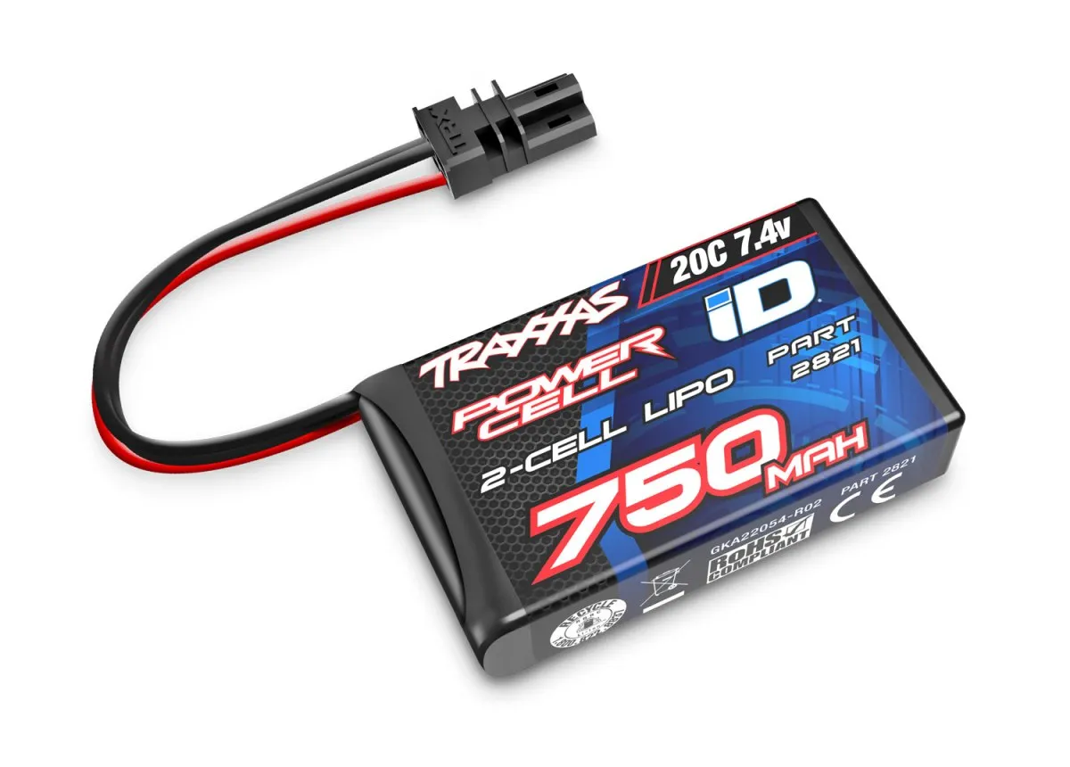 TRAXXAS® 2821 iD™ LiPo Akku 750 mAh 7,4V 2S 