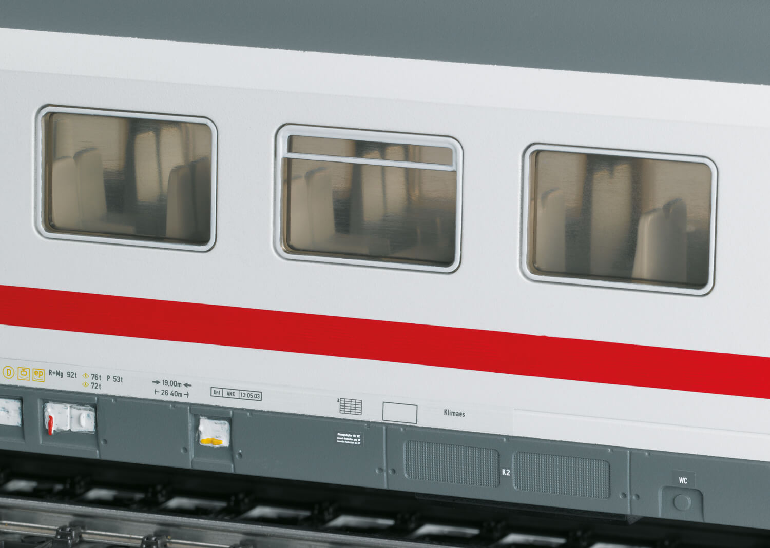 Märklin H0 43630 IC Steuerwagen Bpmbdzf 296.1 der DB AG 2. Klasse 